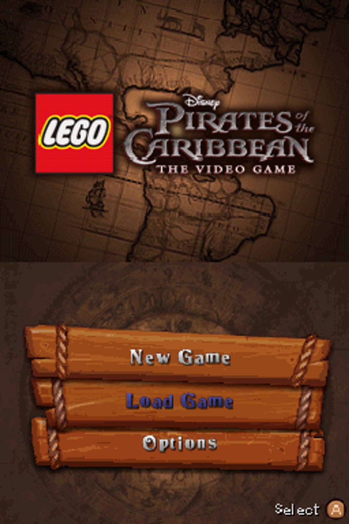 LEGO Pirates of the Caribbean: The Video Game ROM - NDS screenshot 1