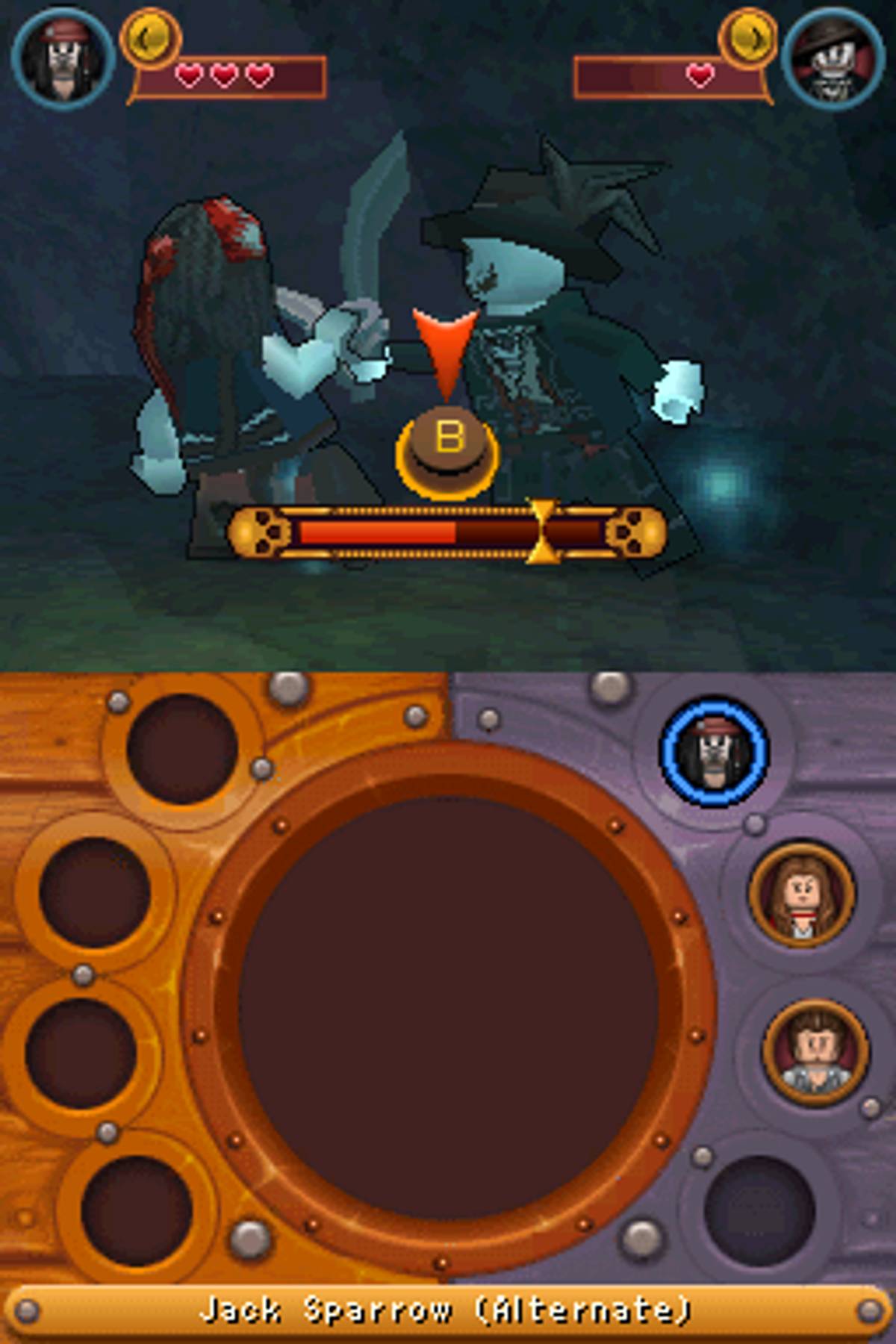 LEGO Pirates of the Caribbean: The Video Game ROM - NDS screenshot 6