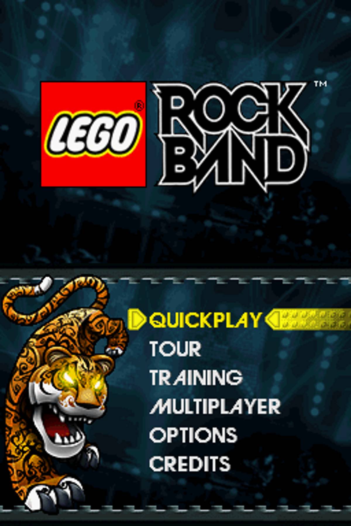 LEGO Rock Band ROM - NDS screenshot 2