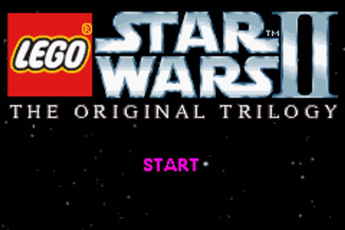 LEGO Star Wars II: The Original Trilogy ROM - GBA screenshot 1