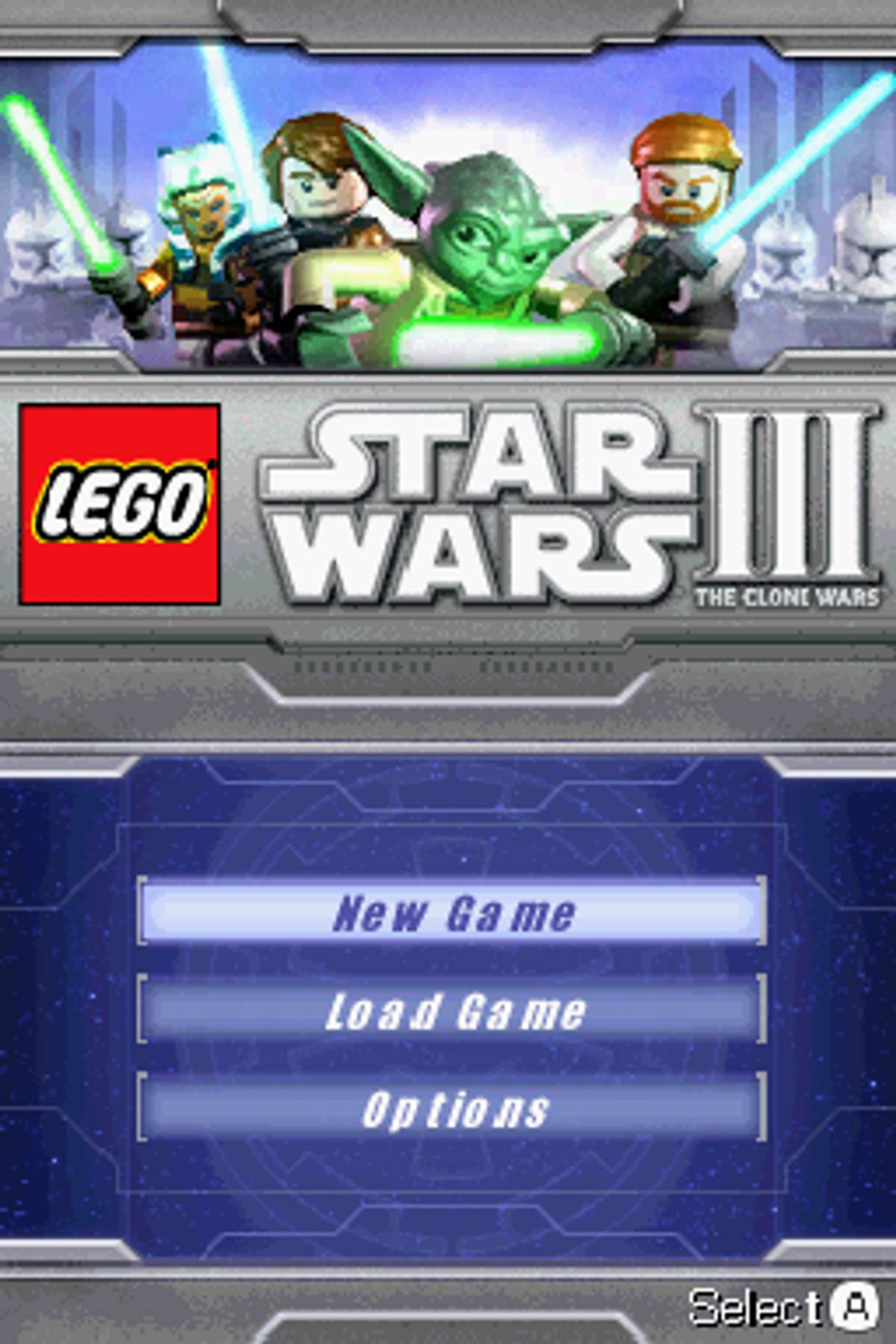 LEGO Star Wars III: The Clone Wars ROM - NDS screenshot 1