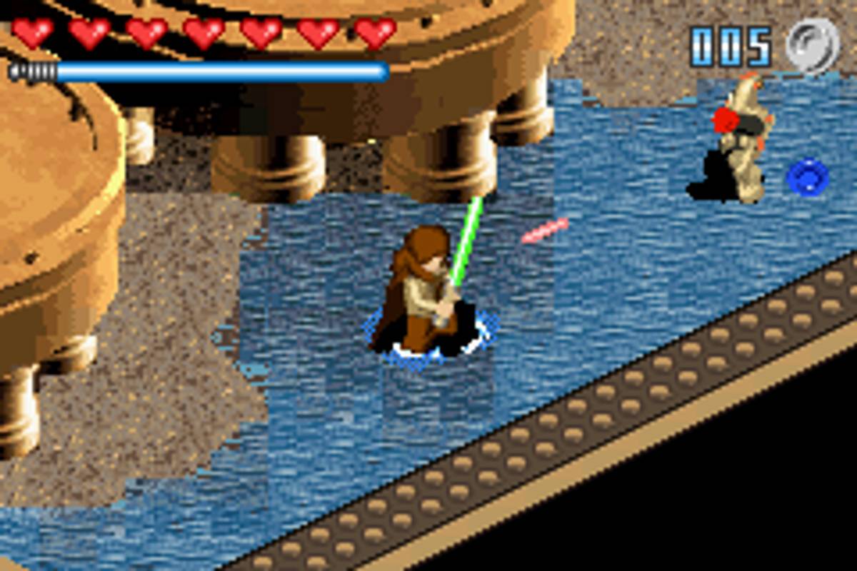 LEGO Star Wars: The Video Game ROM - GBA screenshot 2