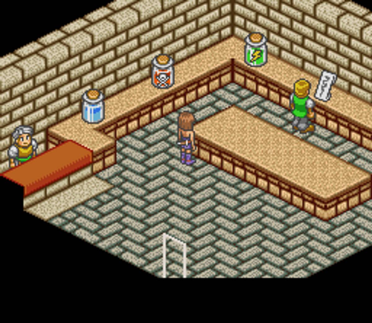 Lady Stalker: Kako kara no Chōsen ROM - SNES screenshot 6