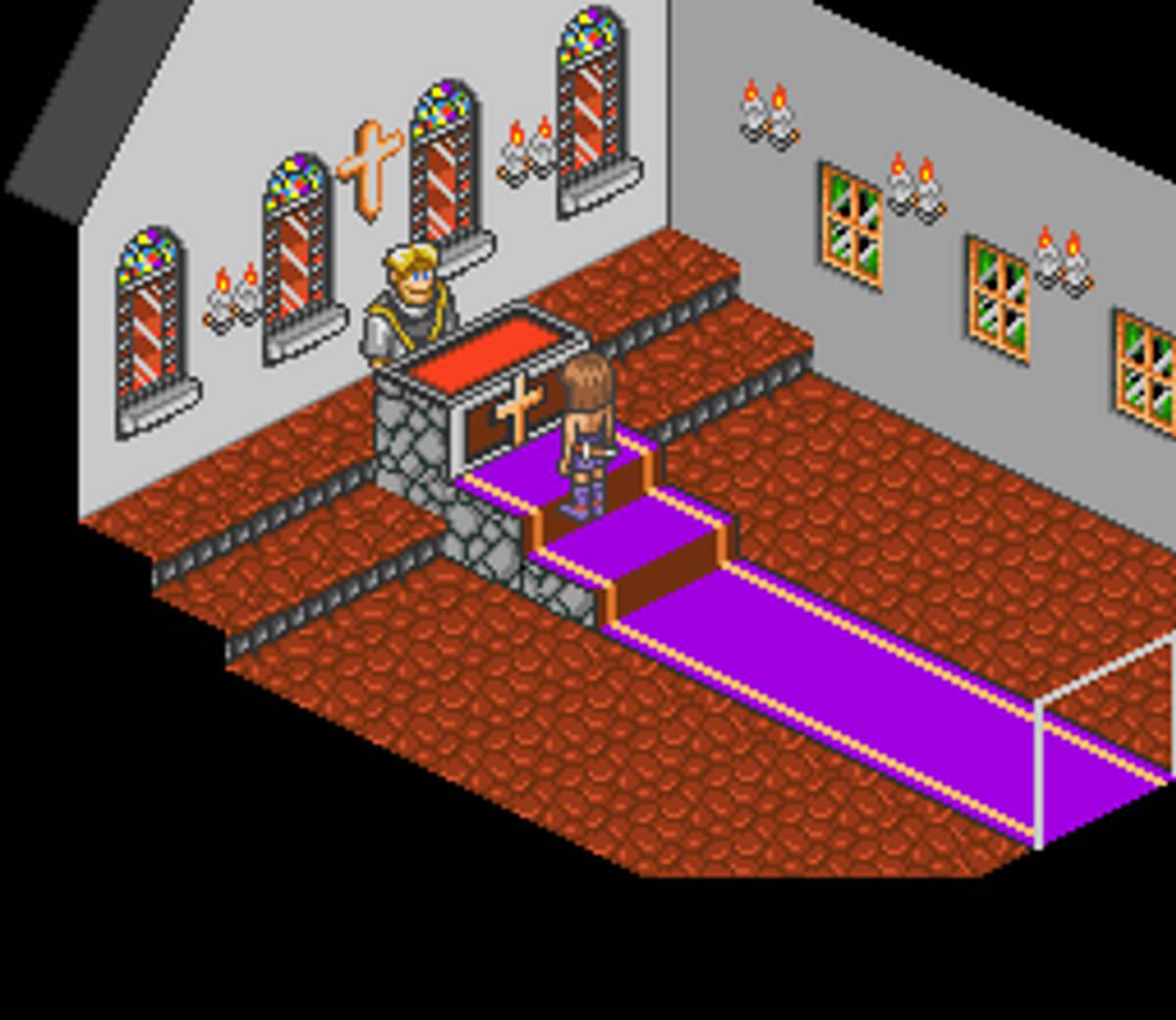Lady Stalker: Kako kara no Chōsen ROM - SNES screenshot 8