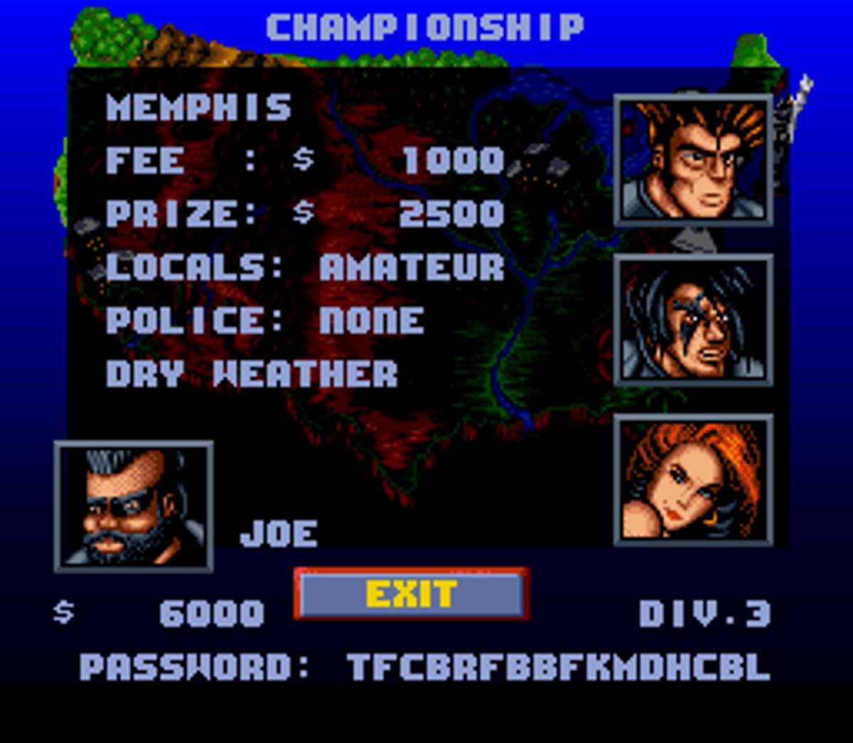 Lamborghini: American Challenge ROM - SNES screenshot 5
