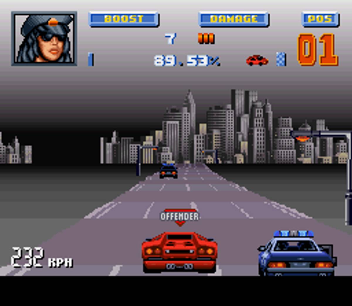 Lamborghini: American Challenge ROM - SNES screenshot 9