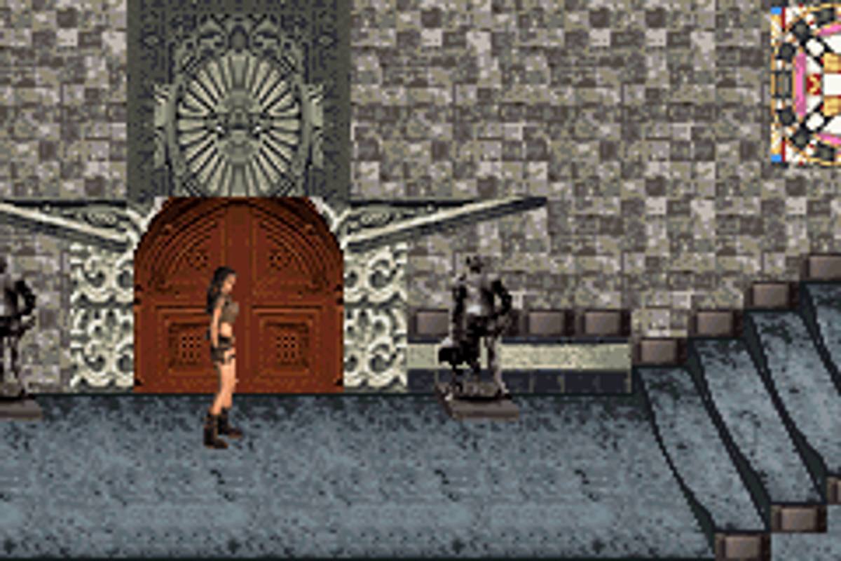 Lara Croft: Tomb Raider - Legend ROM - GBA screenshot 2