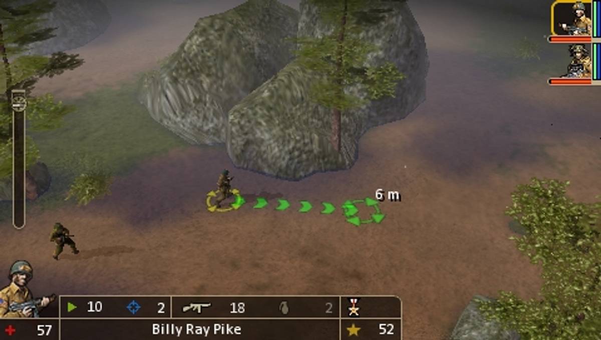 Legends of War: Patton's Campaign ISO - PSP screenshot 9