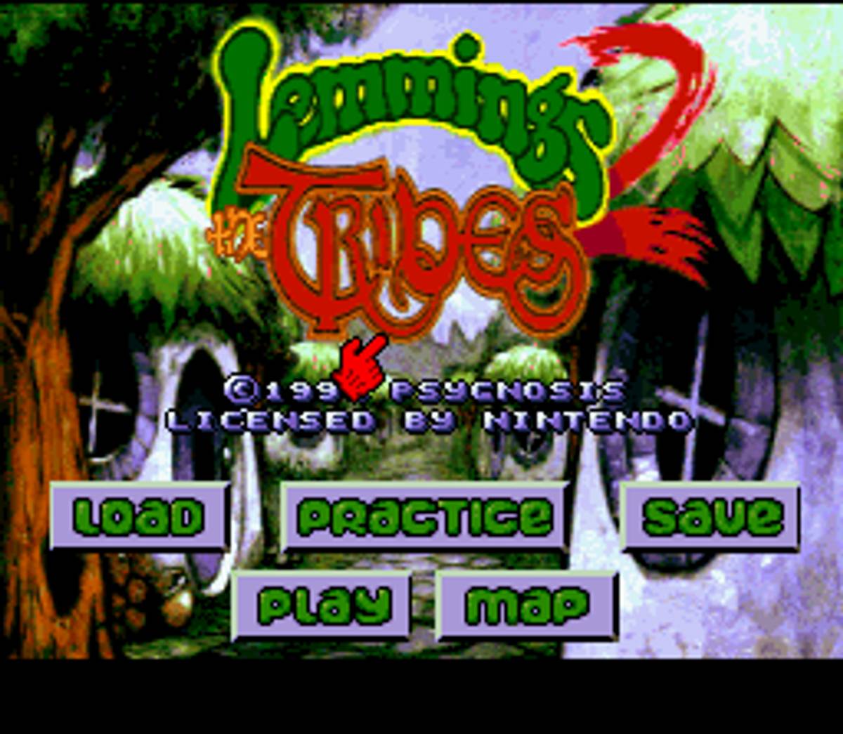 Lemmings 2: The Tribes ROM - SNES screenshot 1