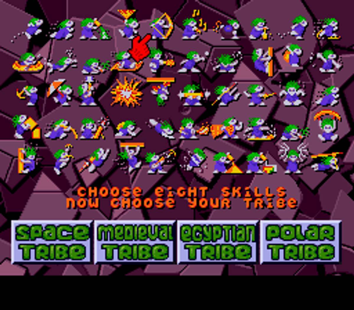 Lemmings 2: The Tribes ROM - SNES screenshot 10