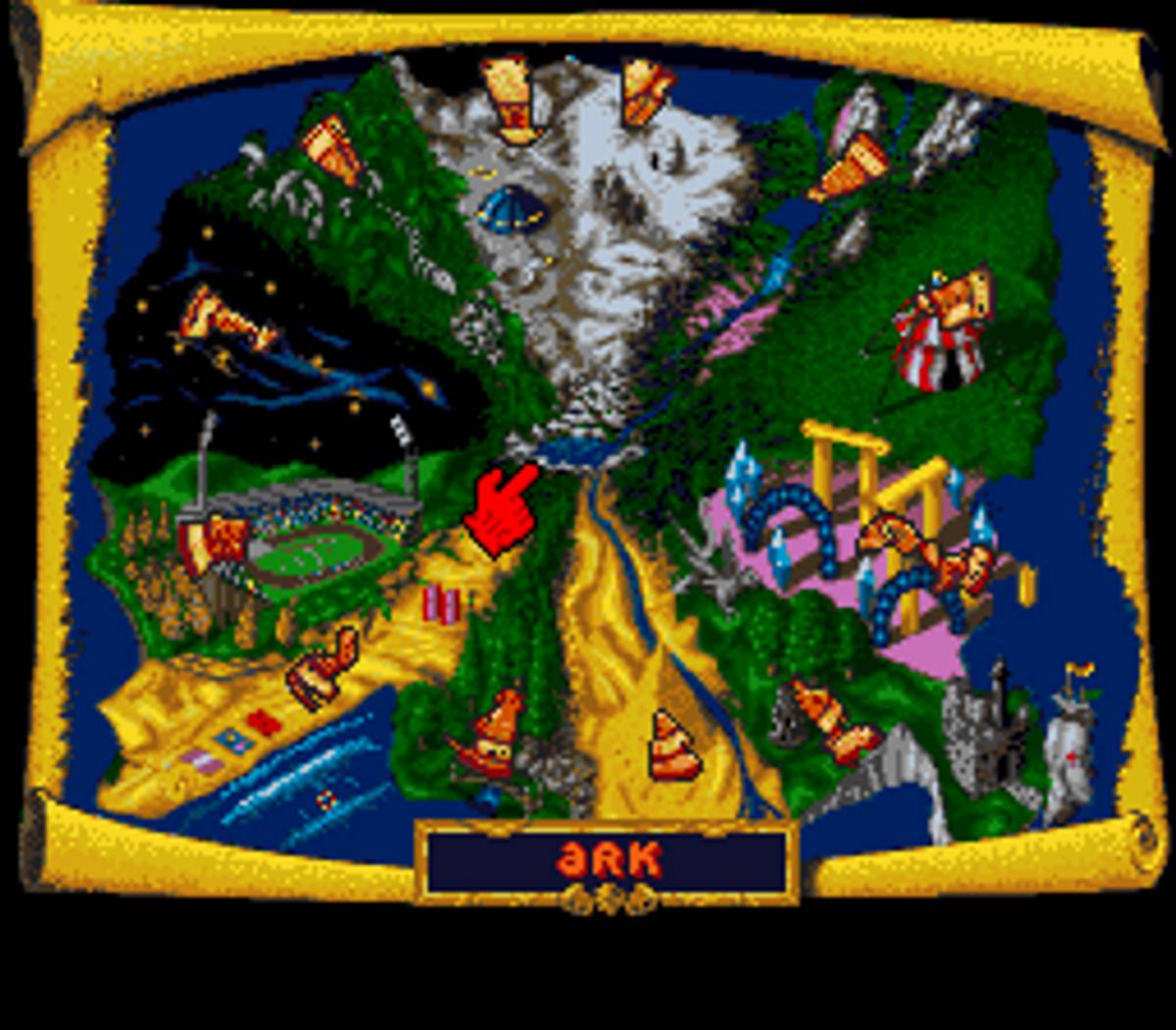 Lemmings 2: The Tribes ROM - SNES screenshot 4
