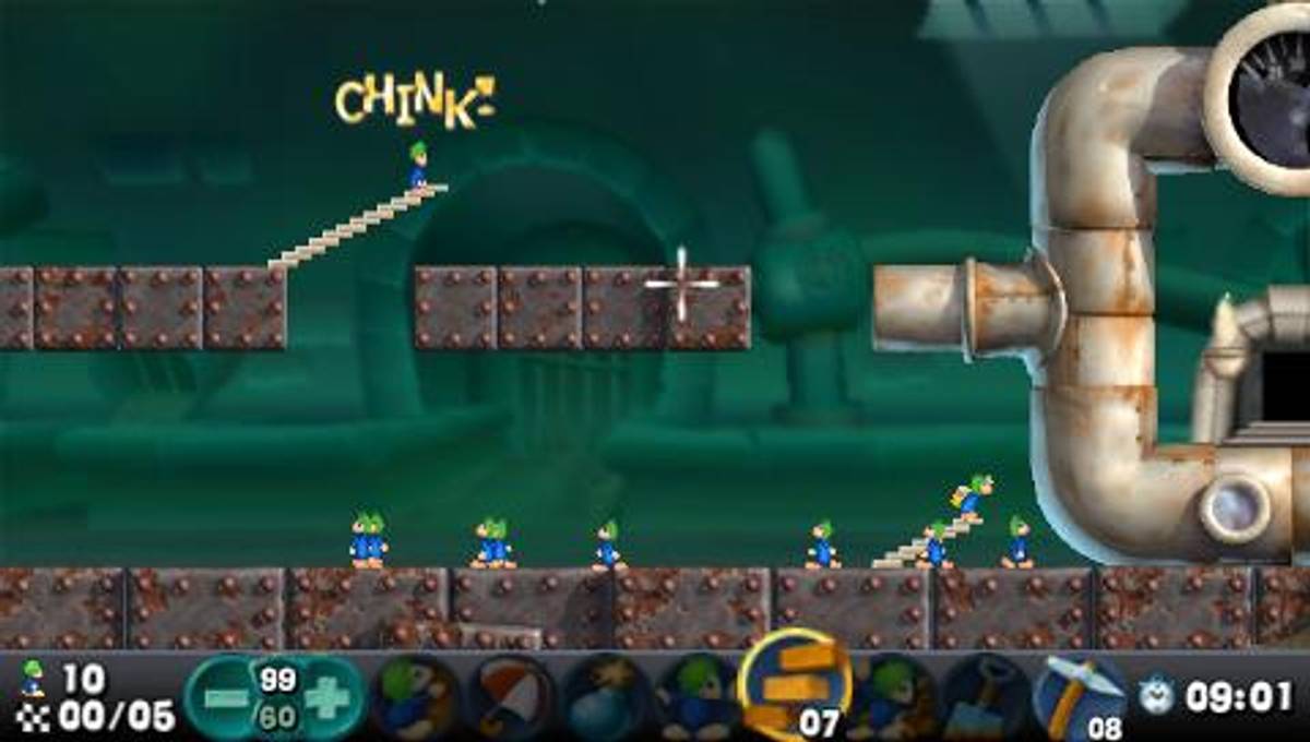 Lemmings ISO - PSP screenshot 10