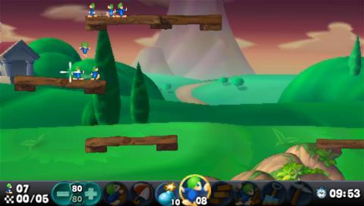 Lemmings ISO - PSP screenshot 8