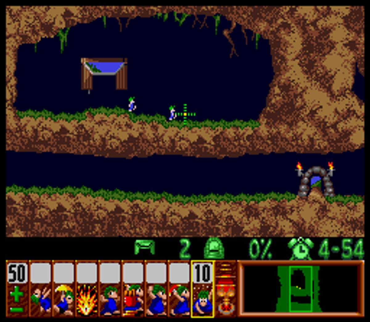 Lemmings ROM - SNES screenshot 3