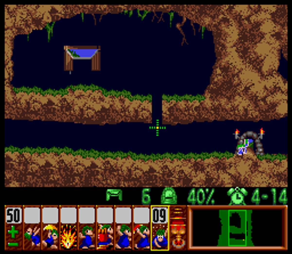 Lemmings ROM - SNES screenshot 4