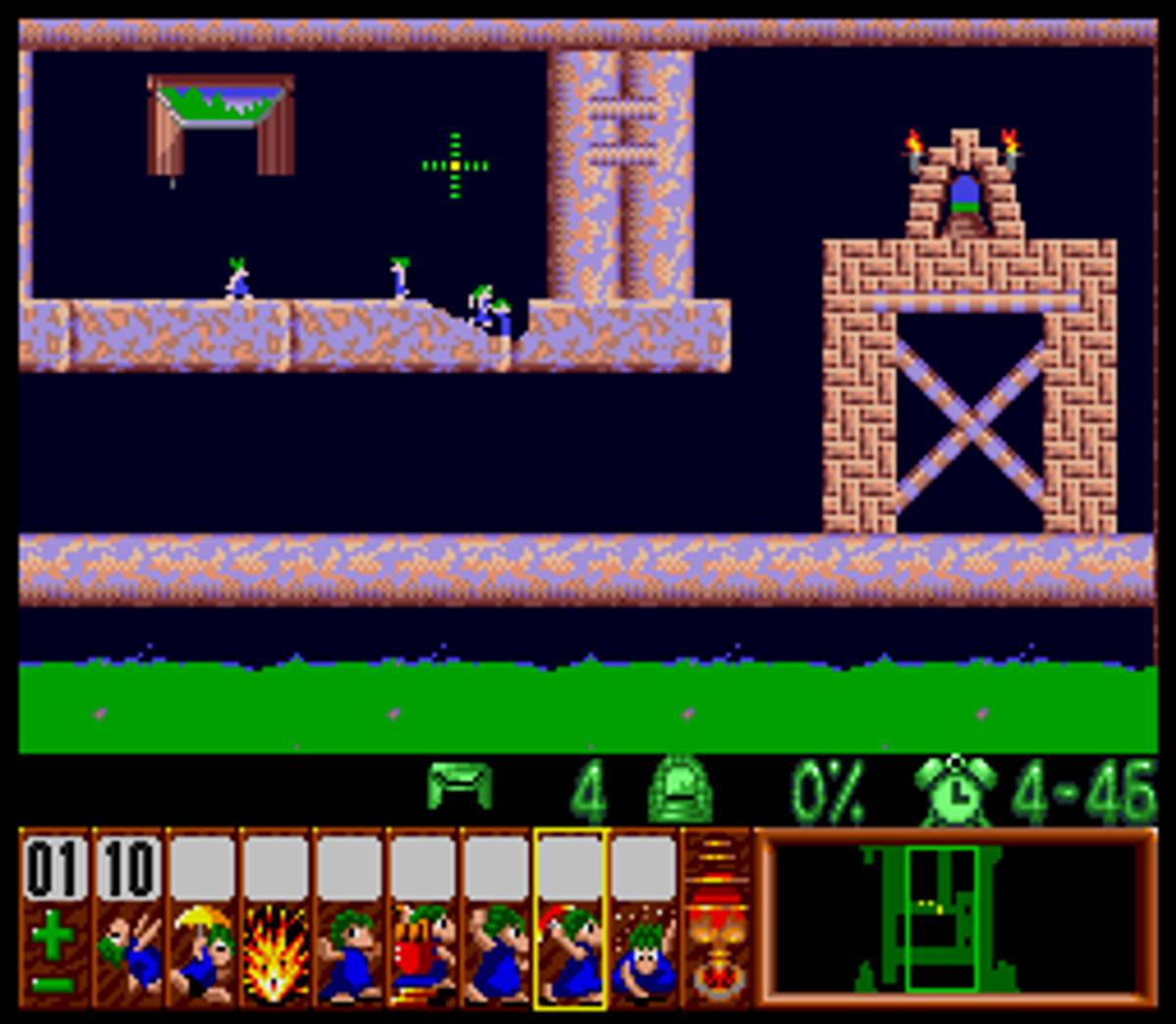 Lemmings ROM - SNES screenshot 8