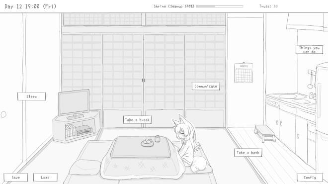 Living with a Little Fox Girl screenshot 1