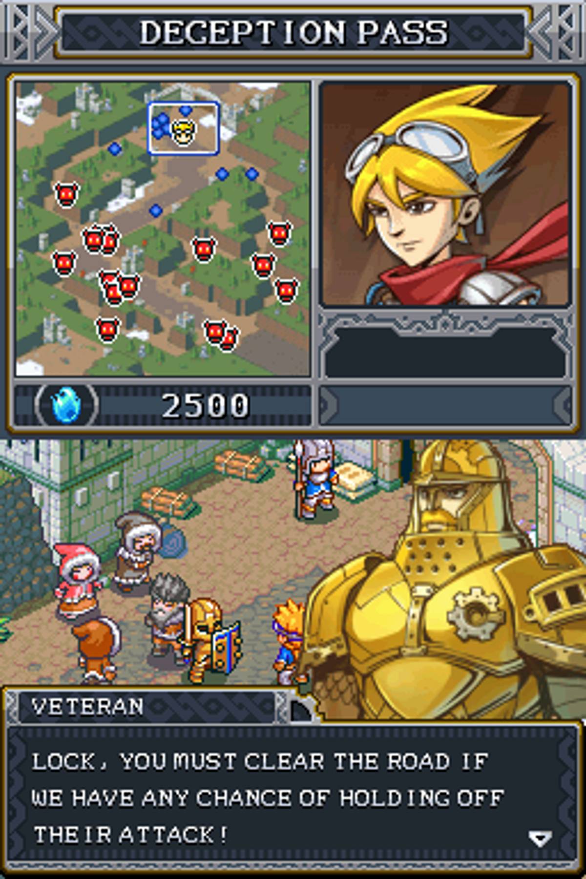 Lock's Quest ROM - NDS screenshot 1
