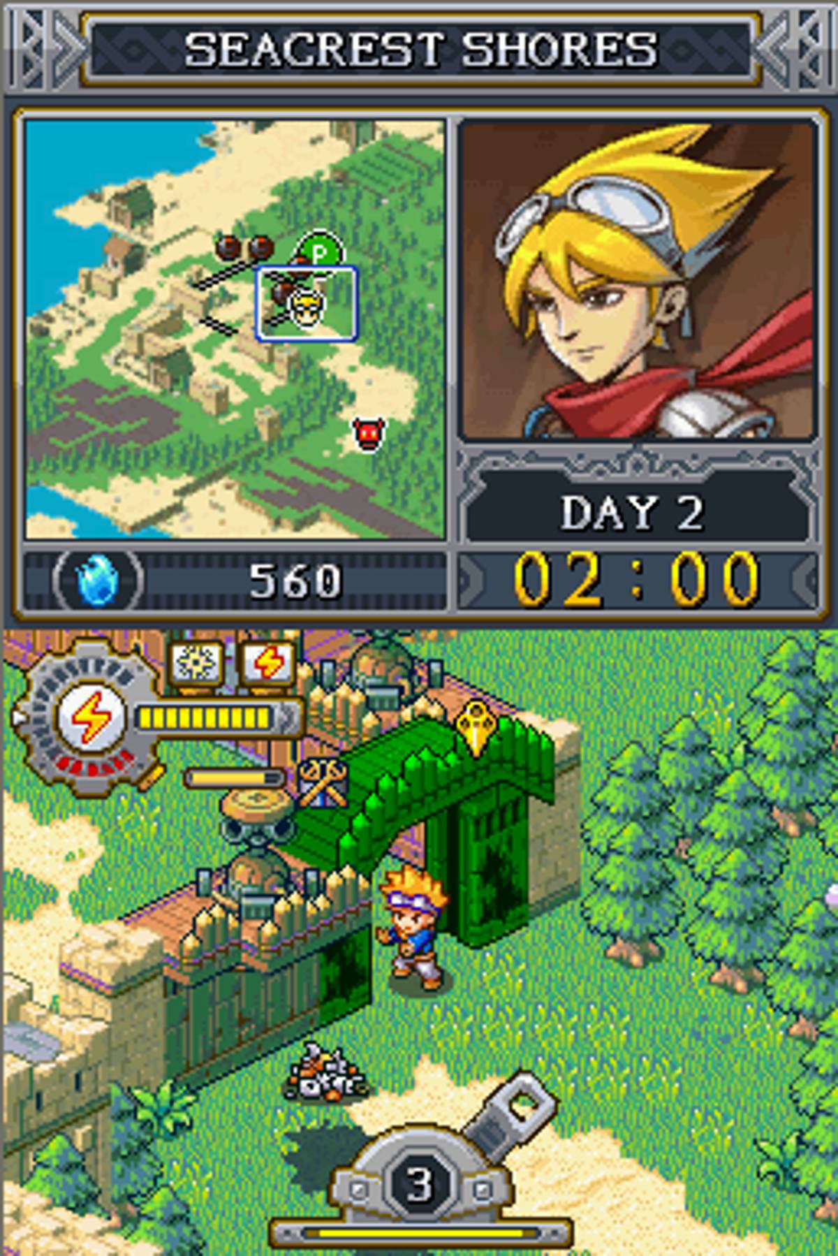 Lock's Quest ROM - NDS screenshot 3