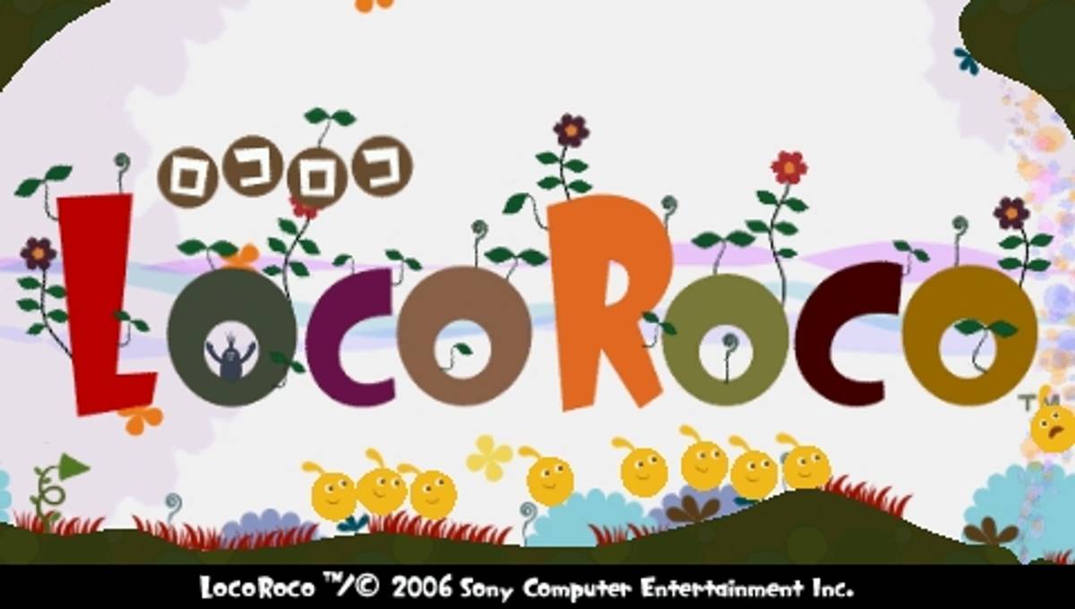 LocoRoco ISO - PSP screenshot 1