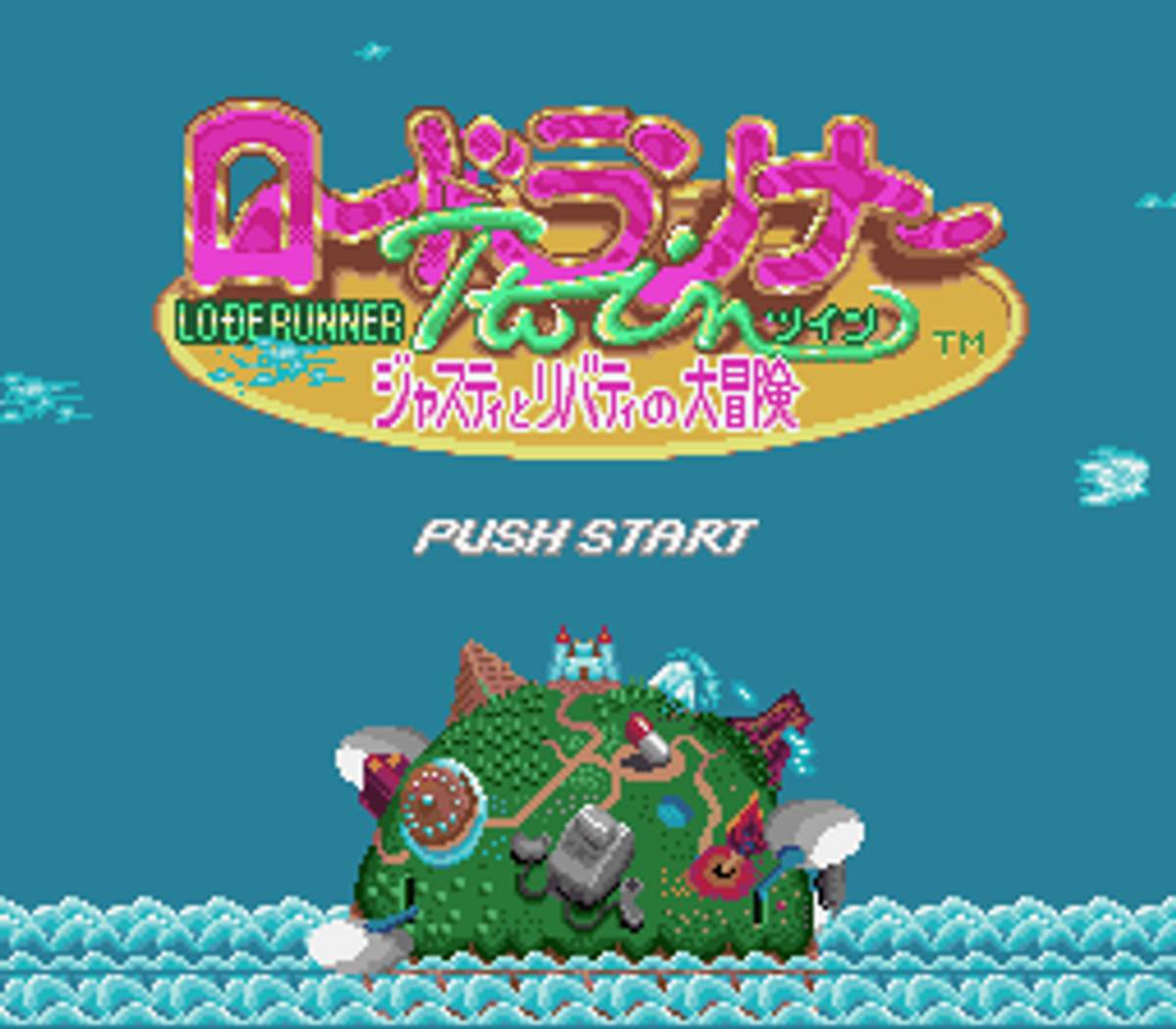 Lode Runner Twin: Justy to Liberty no Daibōken ROM - SNES screenshot 1