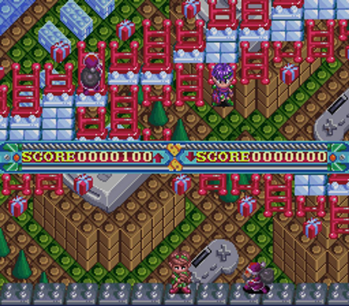 Lode Runner Twin: Justy to Liberty no Daibōken ROM - SNES screenshot 6