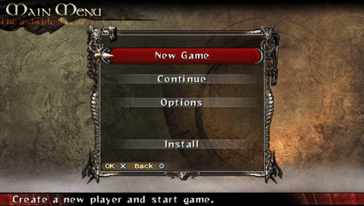 Lord of Arcana ISO - PSP screenshot 2