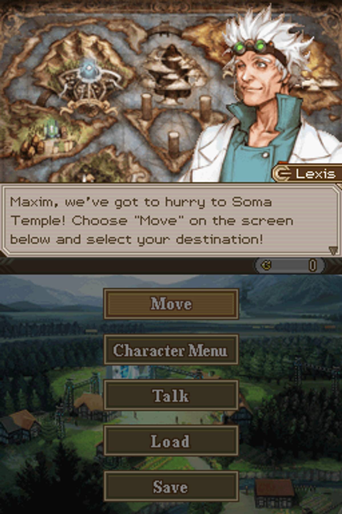 Lufia: Curse of the Sinistrals ROM - NDS screenshot 6