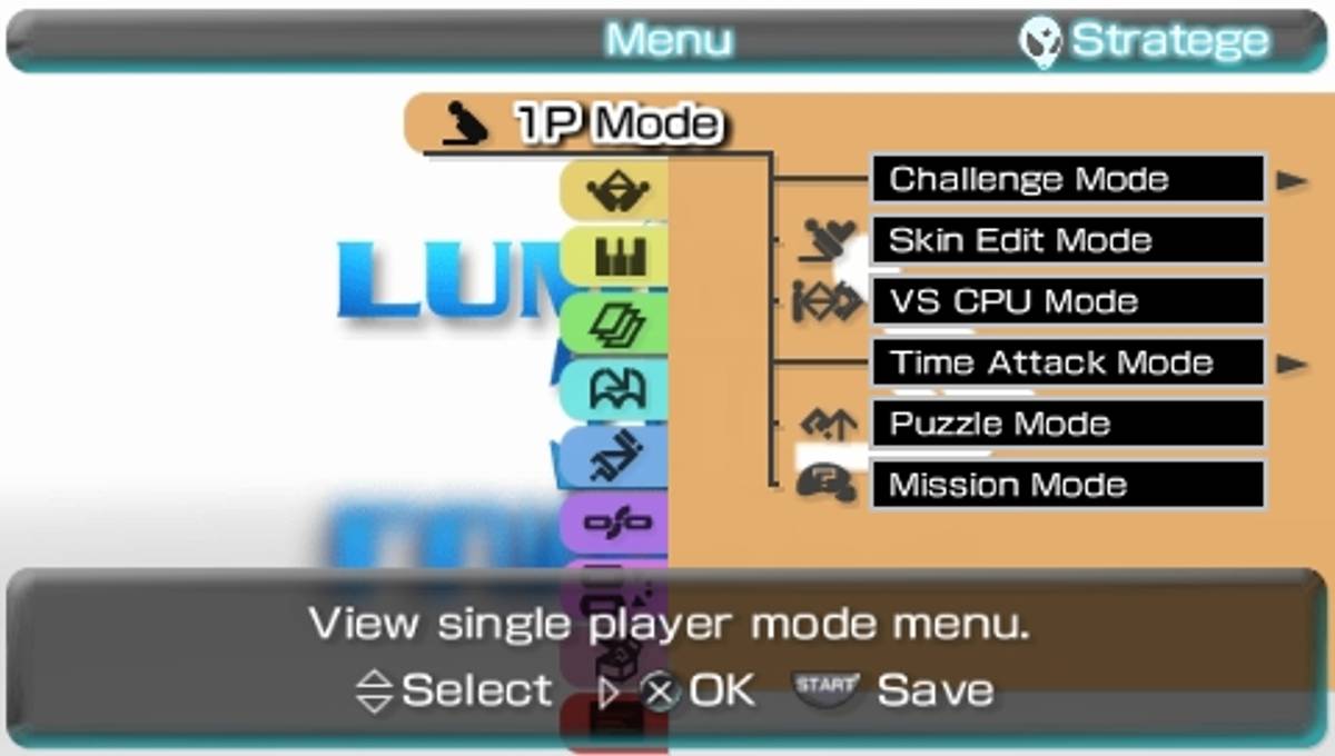 Lumines II ISO - PSP screenshot 2