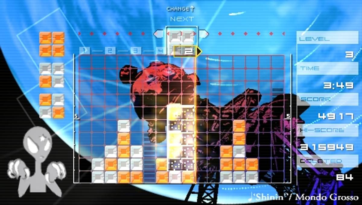 Lumines: Puzzle Fusion ISO - PSP screenshot 4