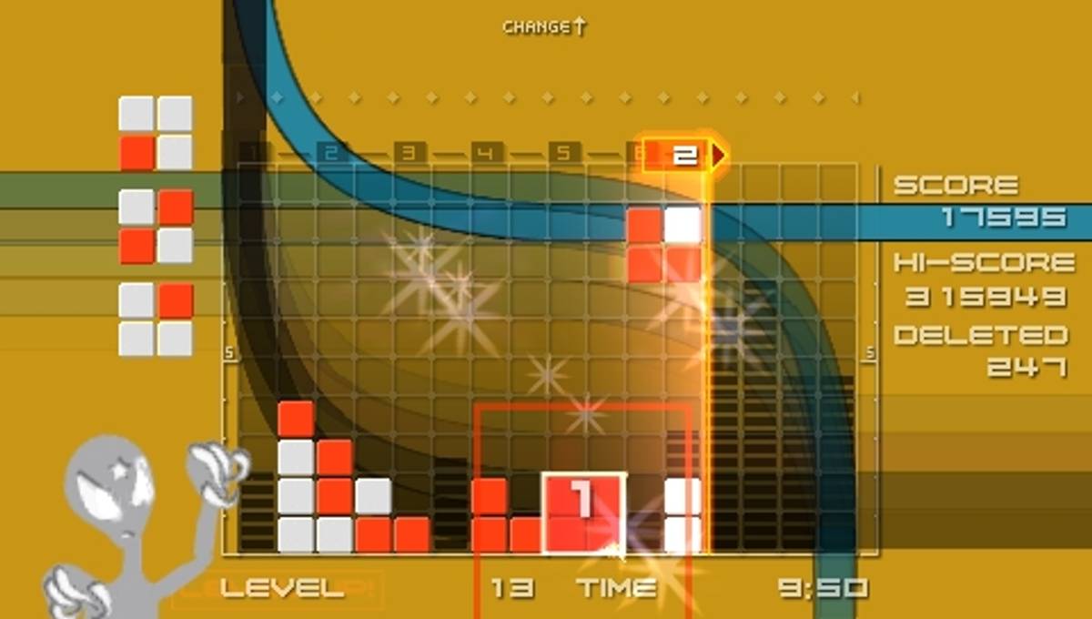 Lumines: Puzzle Fusion ISO - PSP screenshot 9