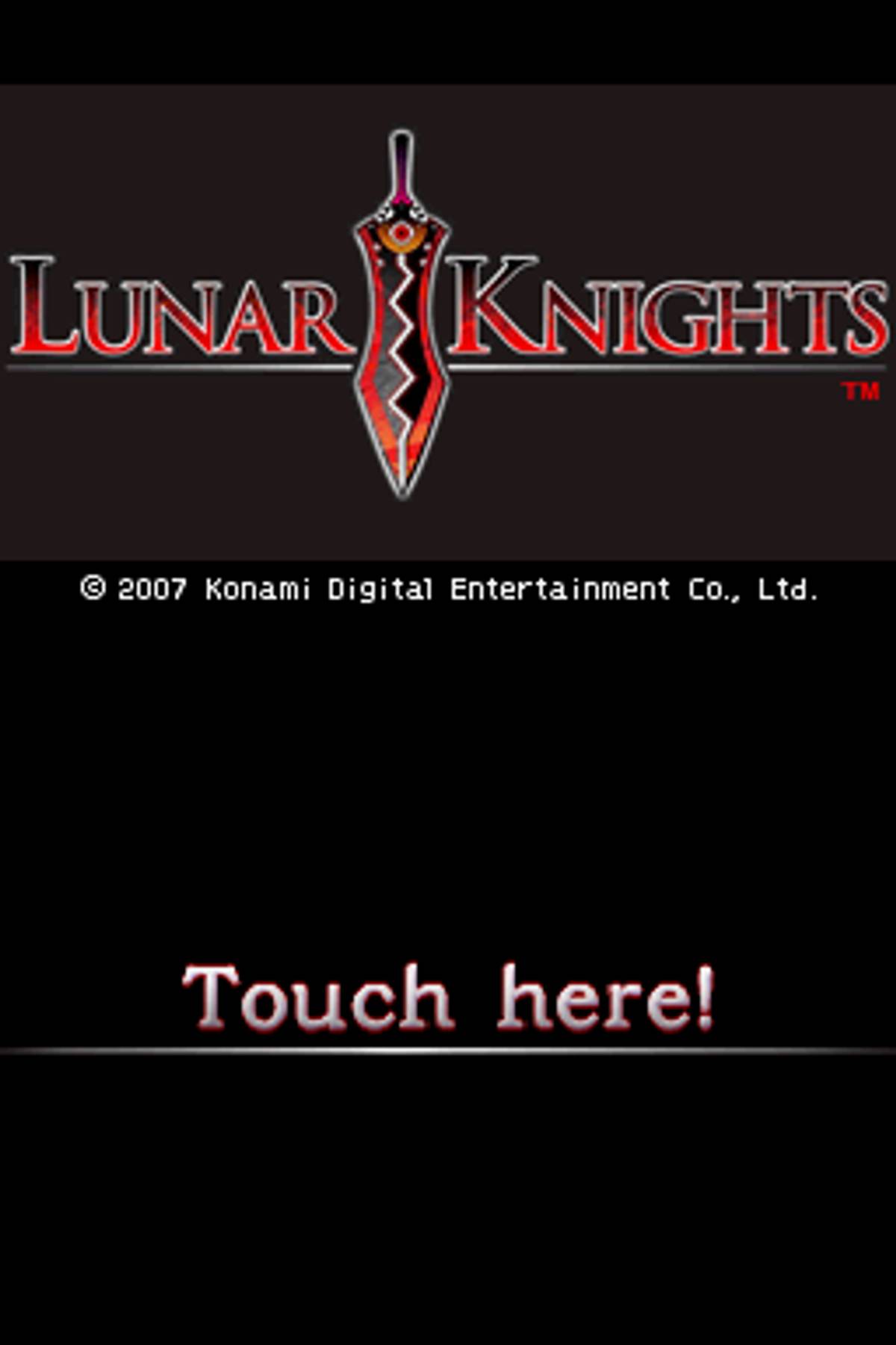 Lunar Knights ROM - NDS screenshot 1