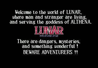 Lunar: The Silver Star ROM - Genesis screenshot 2
