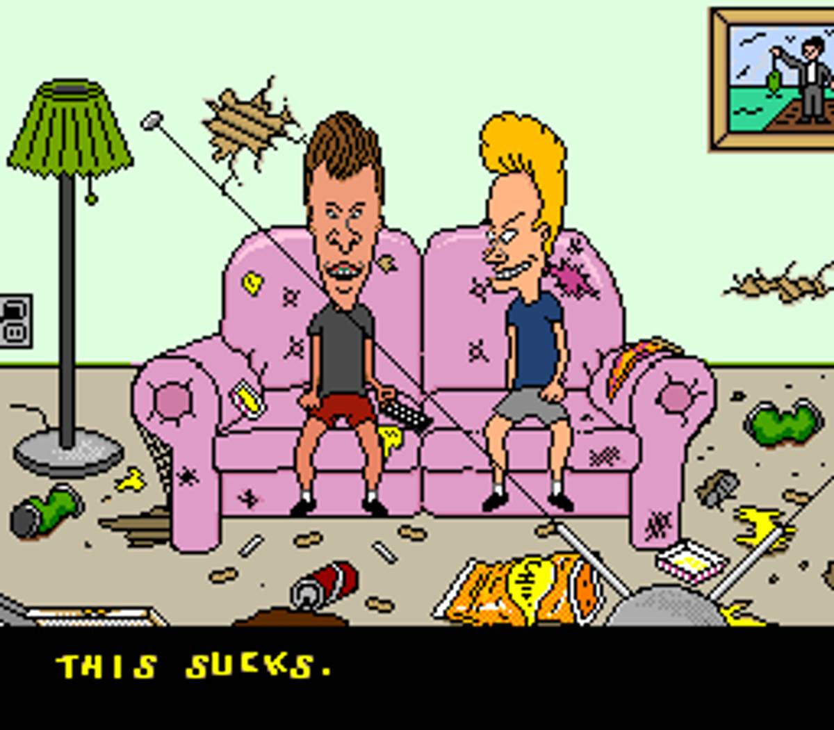 MTV's Beavis and Butt-Head ROM - SNES screenshot 6