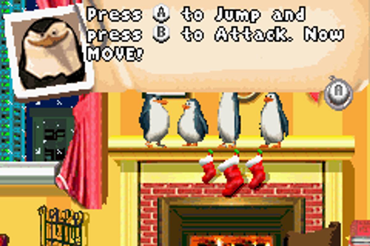 Madagascar: Operation Penguin ROM - GBA screenshot 3