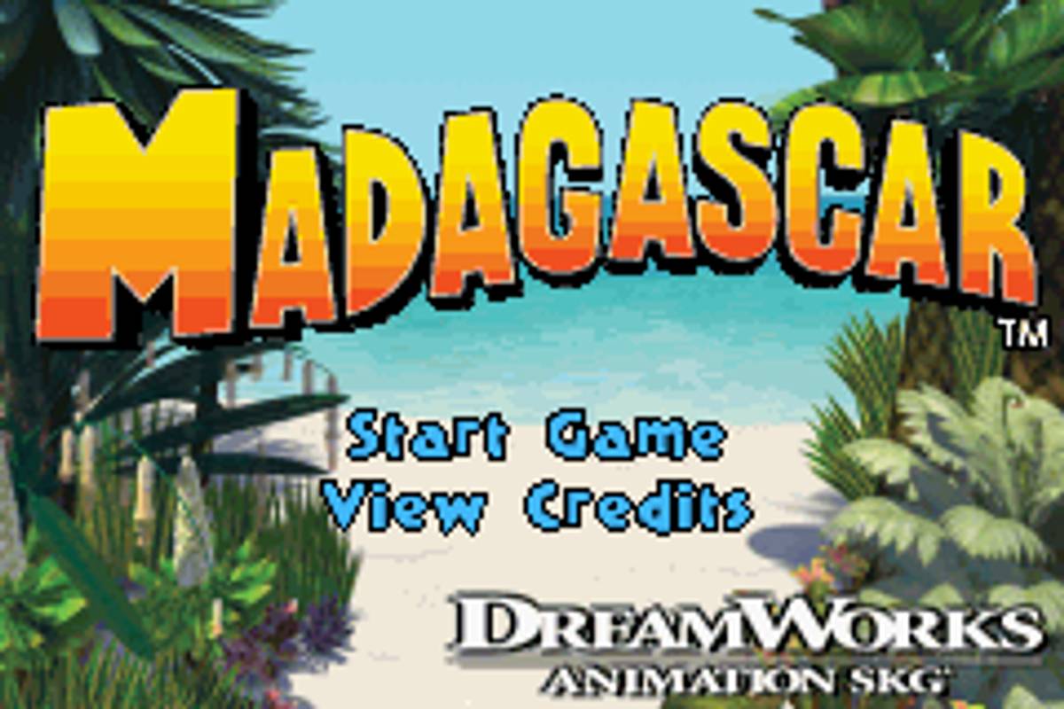 Madagascar ROM - GBA screenshot 1