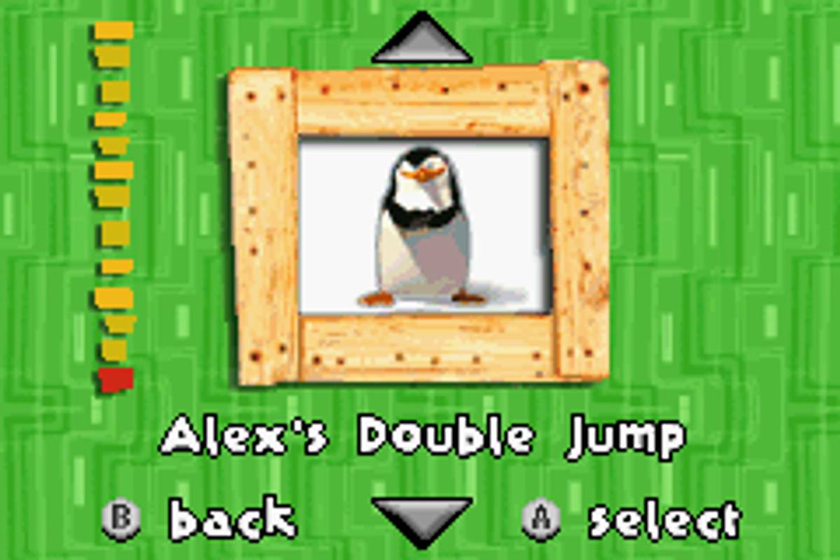 Madagascar ROM - GBA screenshot 3