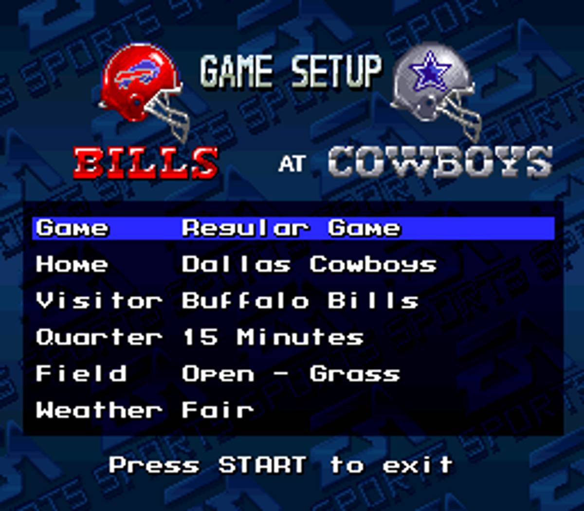 Madden NFL '94 ROM - SNES screenshot 2