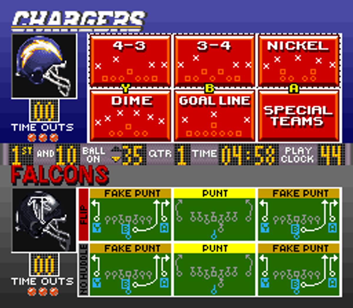 Madden NFL '94 ROM - SNES screenshot 8