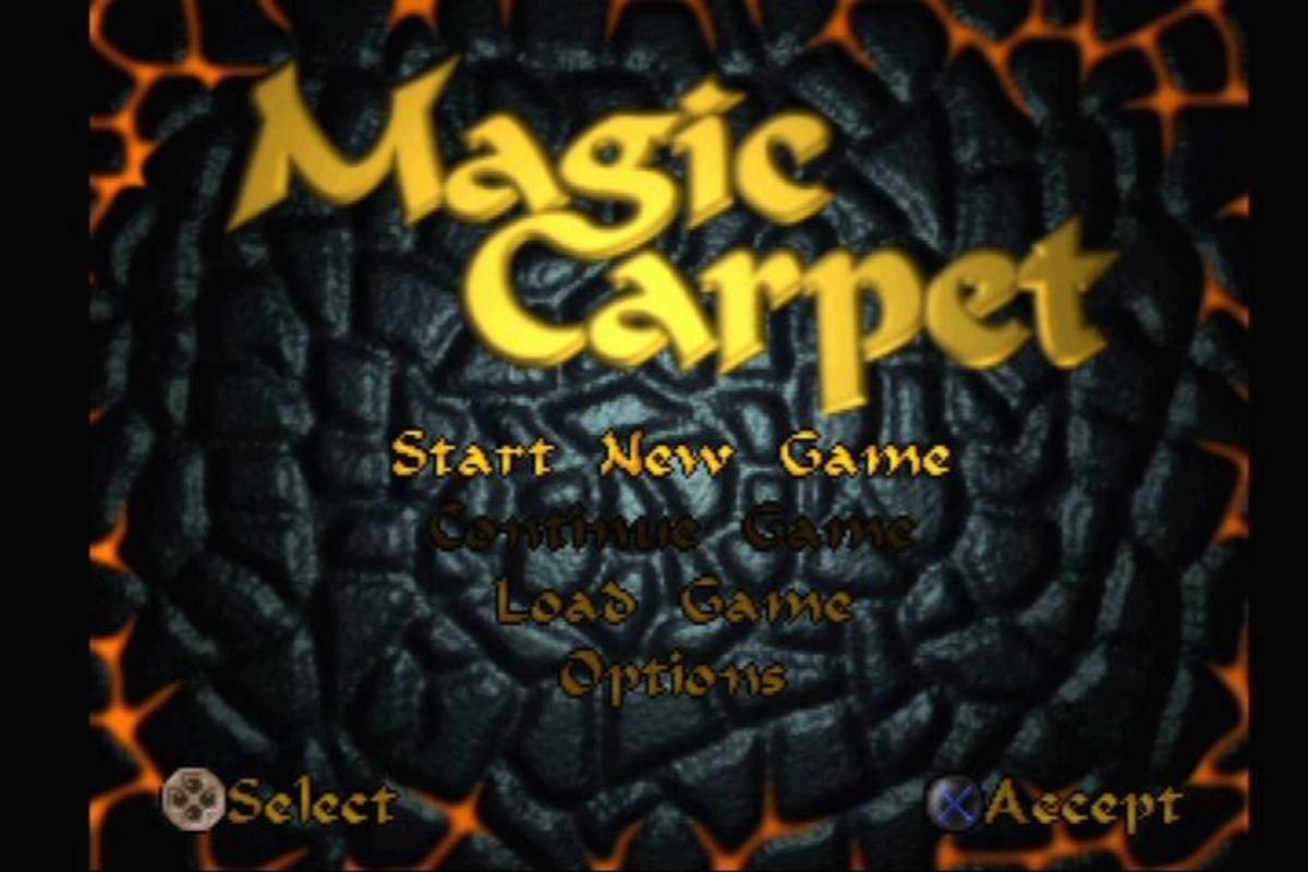 Magic Carpet ISO - PS1 screenshot 2