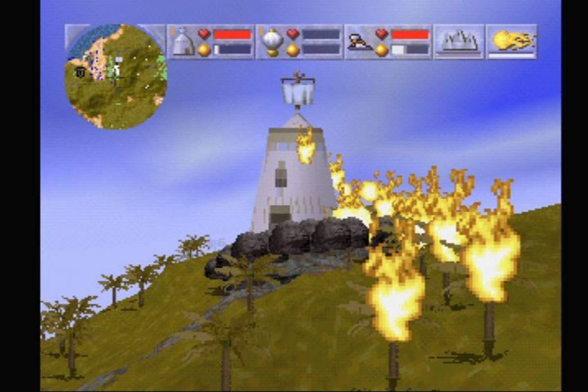 Magic Carpet ISO - PS1 screenshot 8