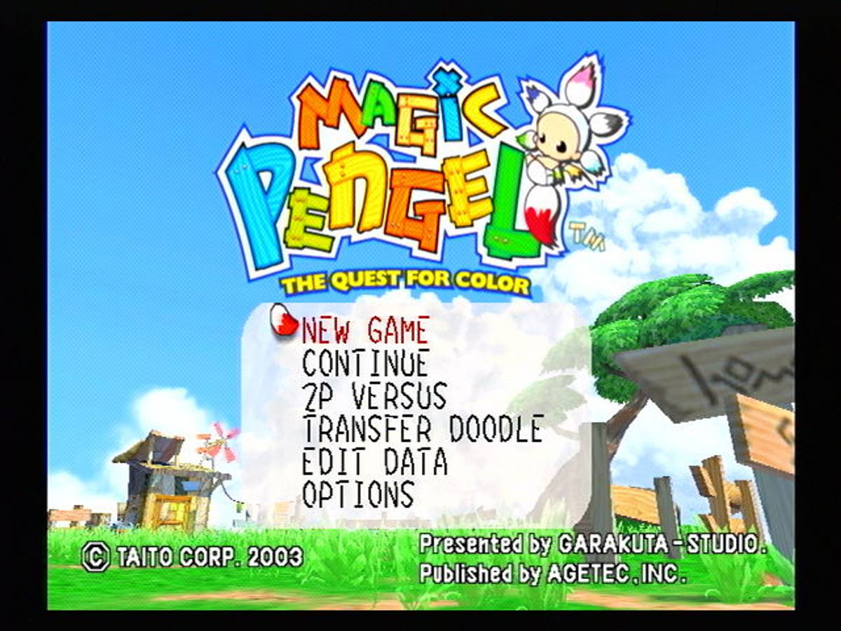 Magic Pengel: The Quest for Color ISO - PS2 screenshot 1