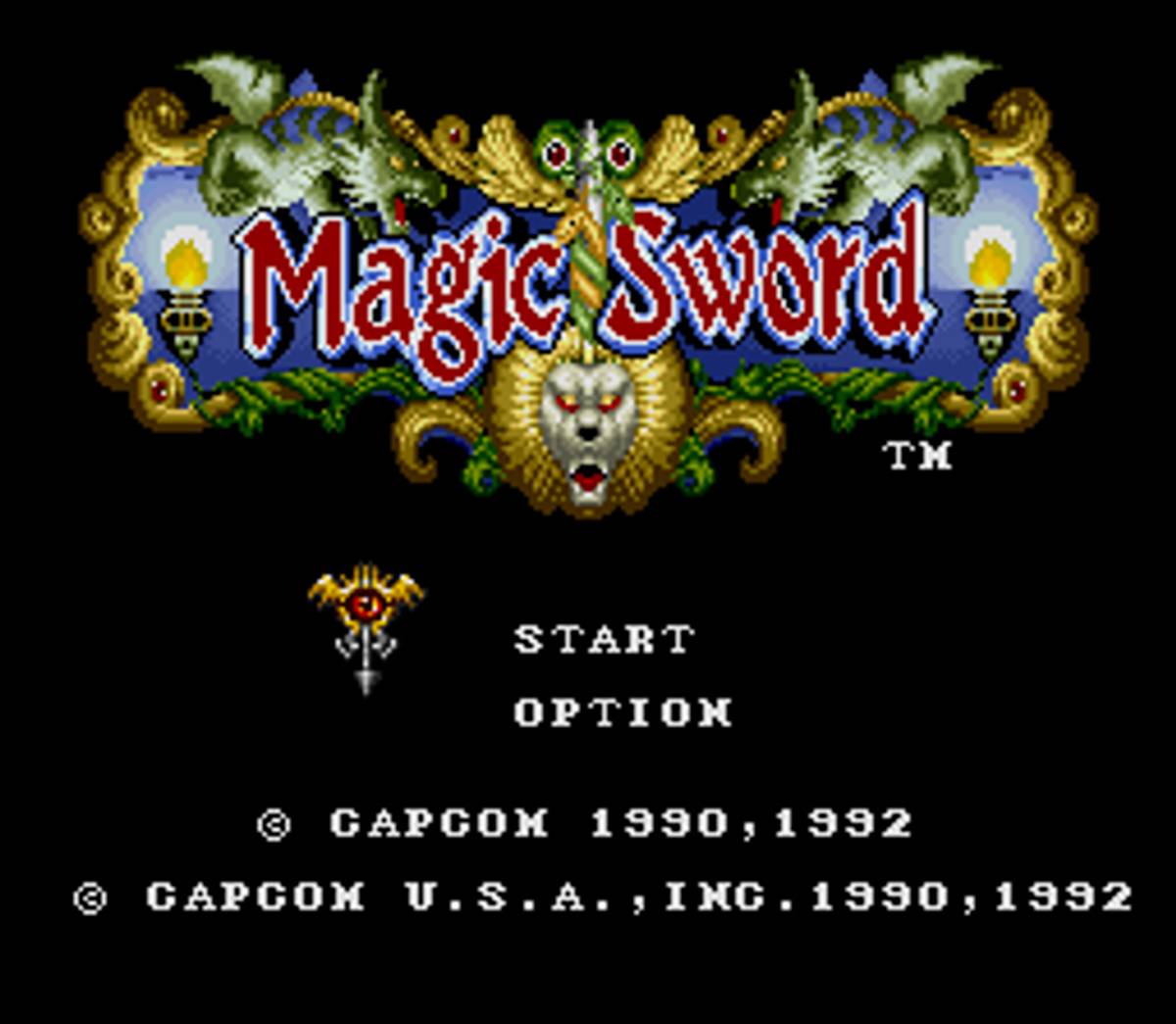 Magic Sword ROM - SNES screenshot 1