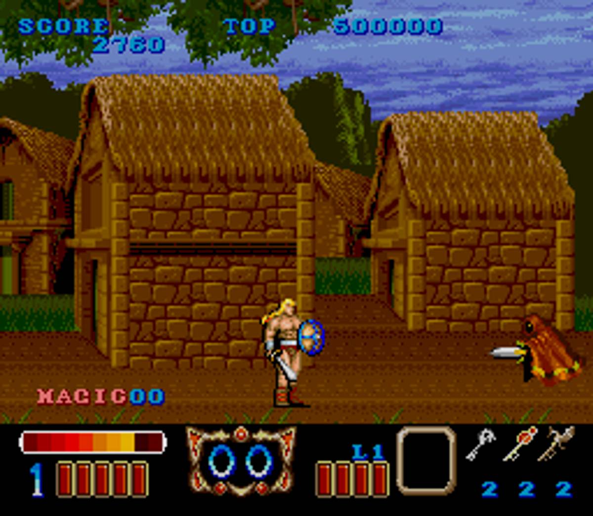 Magic Sword ROM - SNES screenshot 3