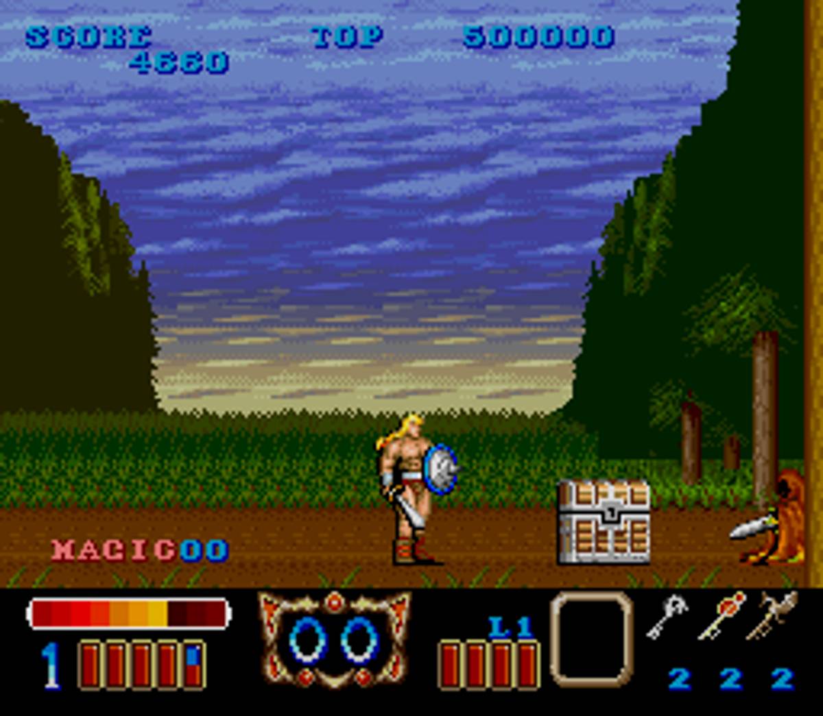 Magic Sword ROM - SNES screenshot 4
