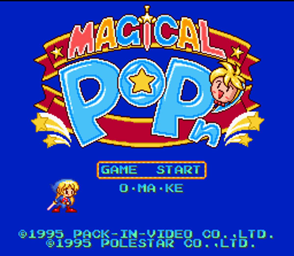 Magical Pop'n ROM - SNES screenshot 1