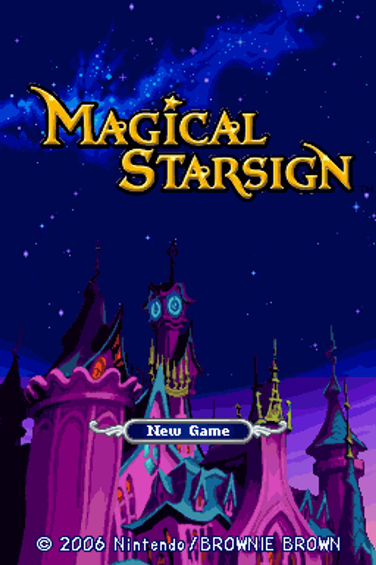 Magical Starsign ROM - NDS screenshot 1