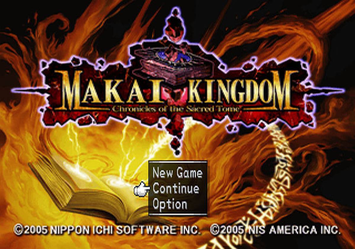 Makai Kingdom: Chronicles of the Sacred Tome ISO - PS2 screenshot 1