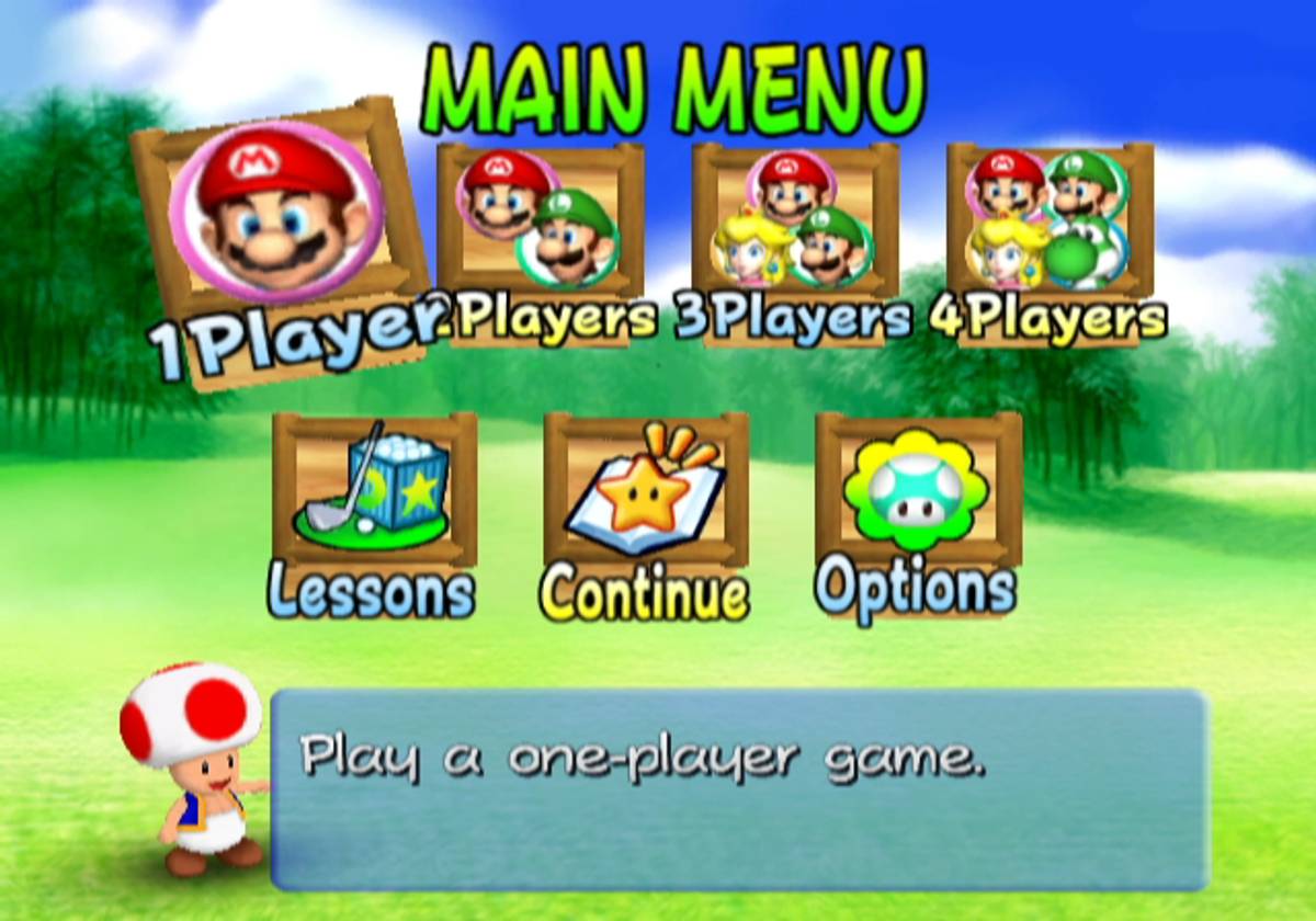 Mario Golf: Toadstool Tour ISO - GameCube screenshot 3
