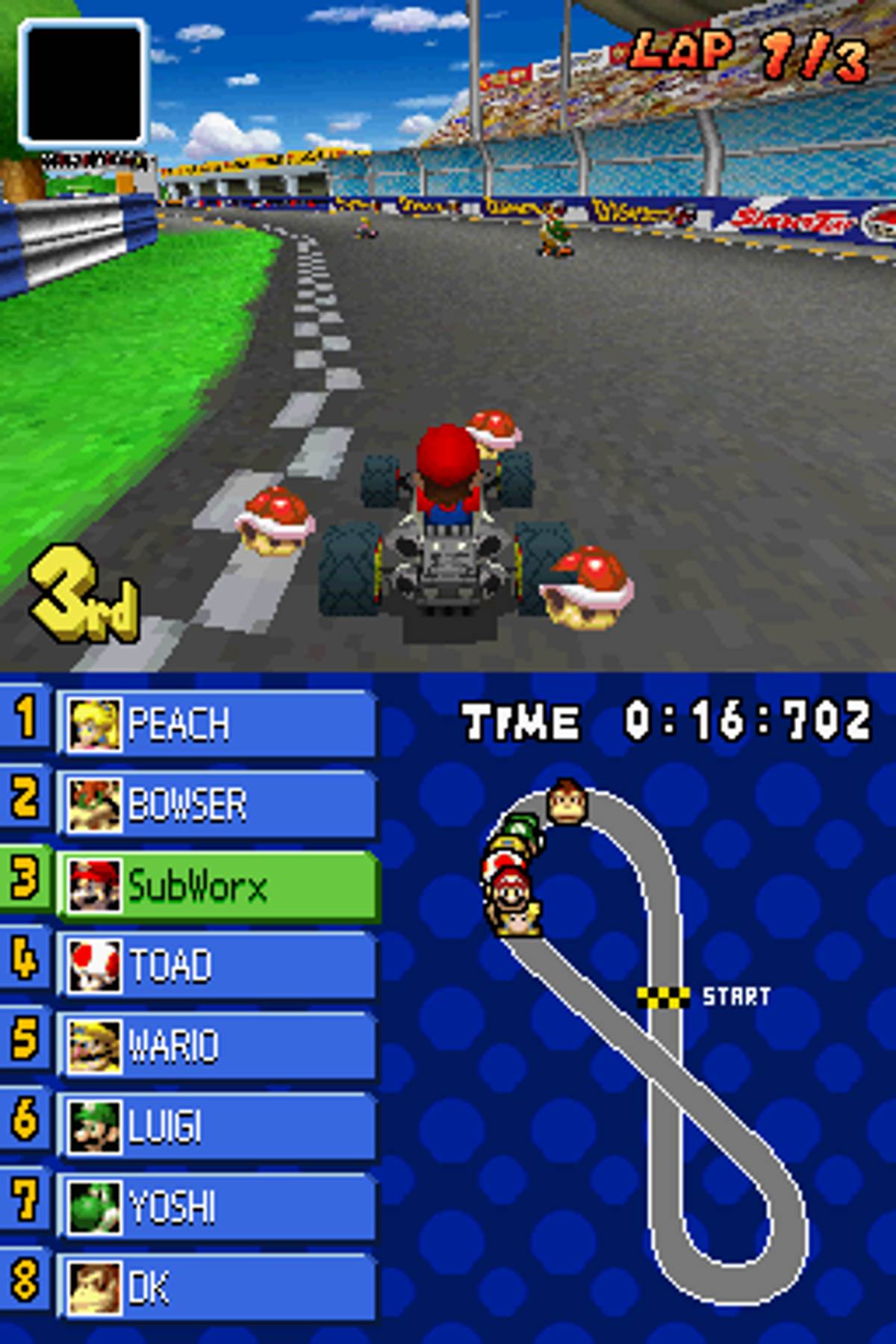 Mario Kart DS ROM - NDS screenshot 6